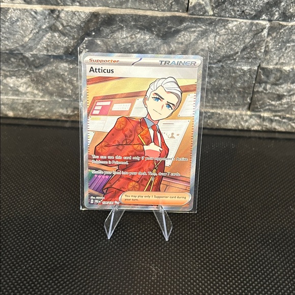 Pokemon Other - Pokemon Atticus 134/131‎ Full Art Trainer from Prismatic Evolutions M/NM